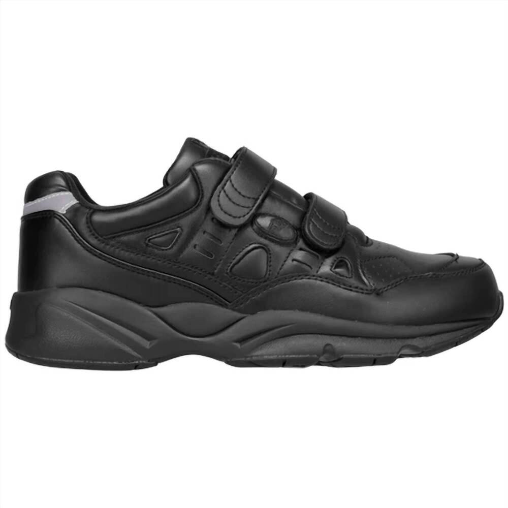 NEW PROPET men's stability walker strap walking shoe in black